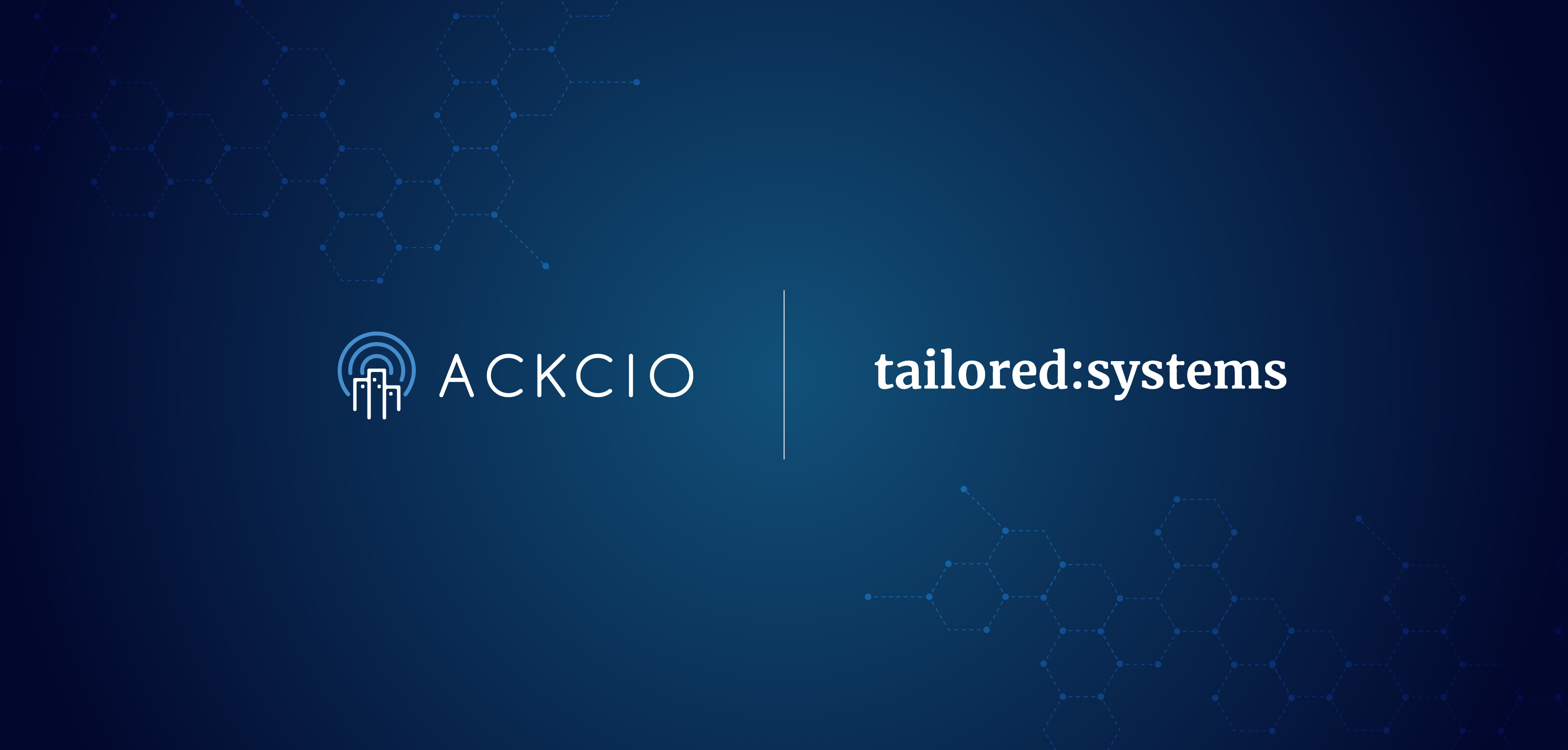 Ackcio Partners With tailored:systems for Europe Expansion